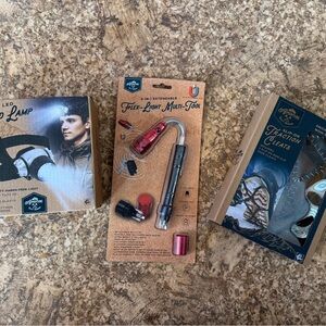 Men’s Stocking stuffers Multi-tool, Head lamp or Spikes